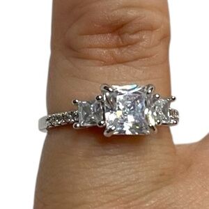 925 SILVER Costume Ring